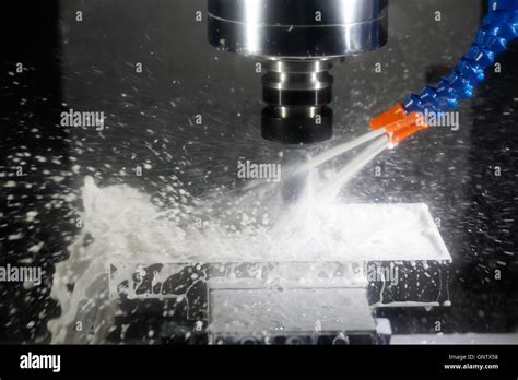 no coolant for cnc cutting